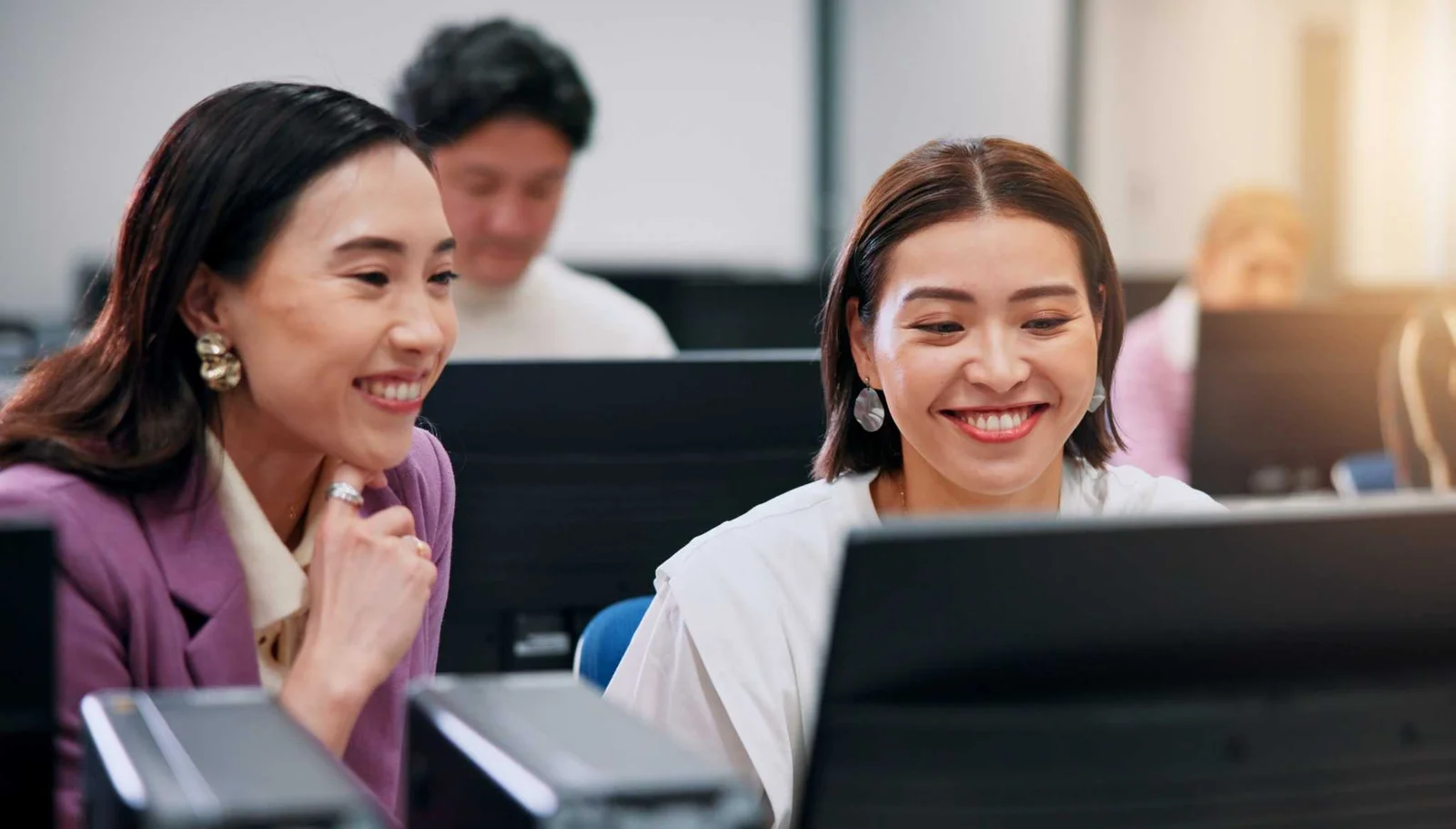 Professionals learning together